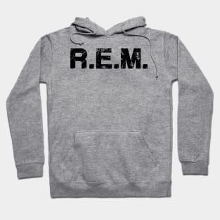 REM // Vintage Style Design Hoodie